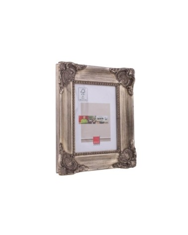 Cadre photo bronze 18x24 cm bois massif