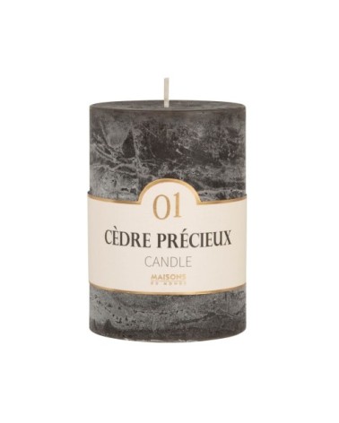 Bougie parfumée gris foncé H10, 330g