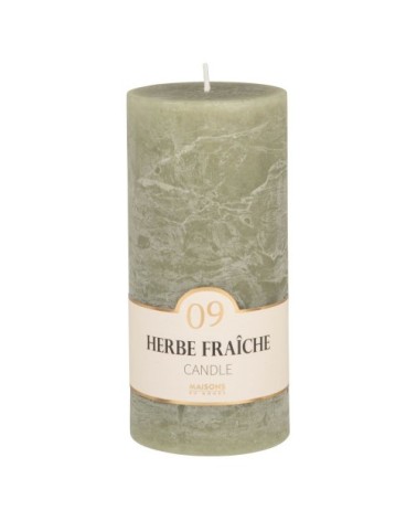 Bougie parfumée verte H15 490 g