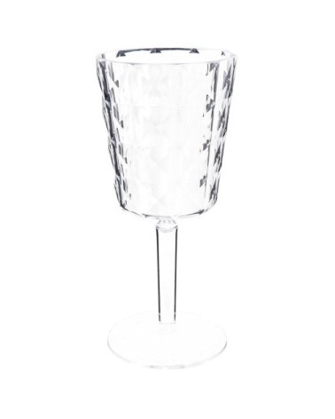 Verre à pied en plastique 0,3L