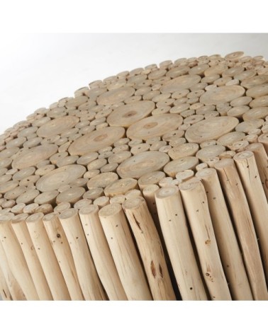 Bout de canapé en mimosa