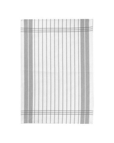 Torchon  en coton gris 50 x 70