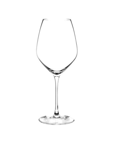 Verre à vin en verre transparent