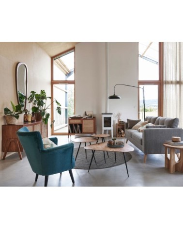 Miroir organique en hêtre 60x141