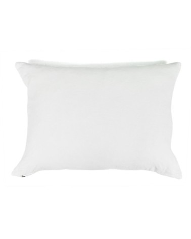 Taie d'oreiller en lin pur lavé Ivoire 50x70