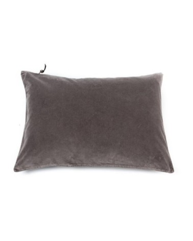 Lavage de velours Taupe 40x60