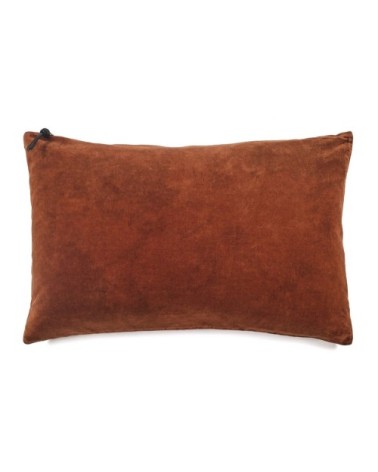 Lavage de velours Terre Cuite 50x70