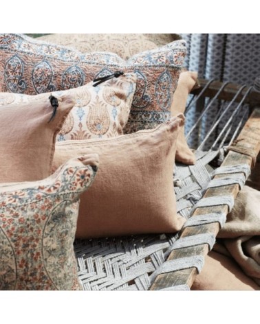 Coussin en lin pur lavé Rabat 40x60