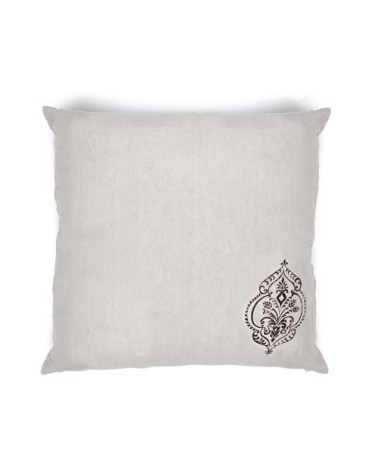 ORIENT EXPRESS - Coussin en lin pur lavé Bosphore  65x65