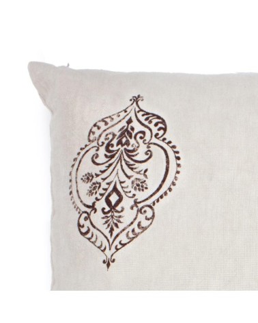 ORIENT EXPRESS - Coussin en lin pur lavé Bosphore  65x65