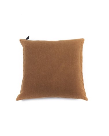 L'ESSENTIEL - Coussin Lin pur lavé Bronze 45x45