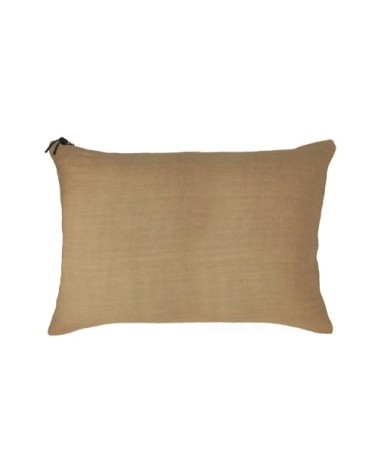 L'ESSENTIEL - Coussin Lin pur lavé Ocre 40x60