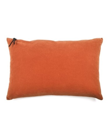 Lavage de velours Orange 50x70