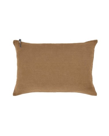 L'ESSENTIEL - Coussin Lin pur lavé Bronze 50x70