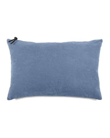 COUSSIN - Lavage de velours Turquoise 50x70