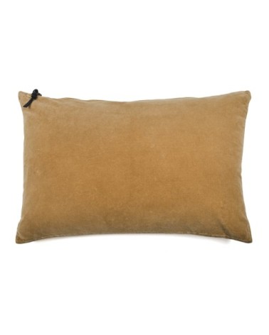 COUSSIN - Lavage de velours Ocre 50x70