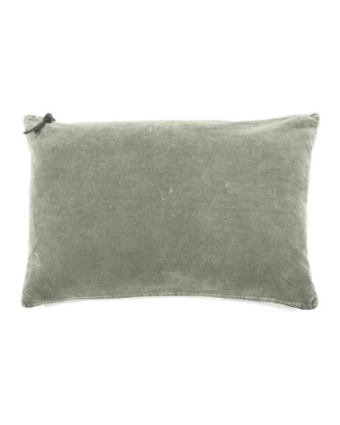 Lavage de velours Kaki 50x70