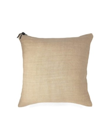 L'ESSENTIEL - Coussin Lin pur lavé Sable 45x45