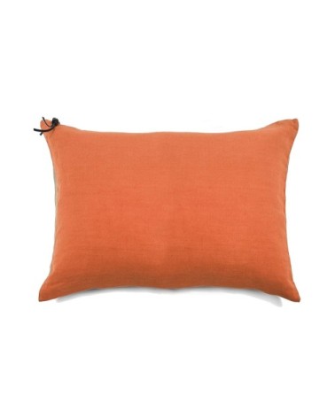 L'ESSENTIEL - Coussin Lin pur lavé Orange 40x60