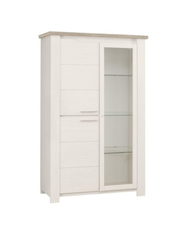 Buffet de rangement argentier 3 portes - Blanc