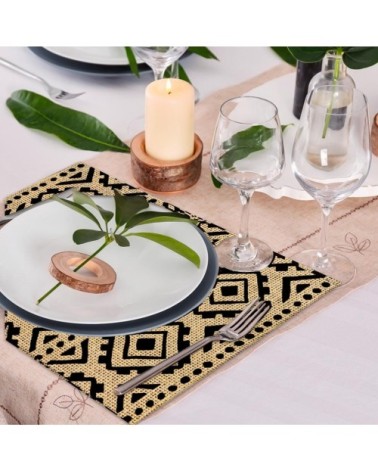 Set de table en toile de jute 42x30