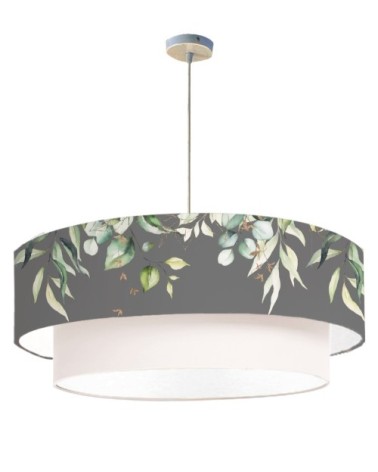 Suspension double Branche Gris Ø 65 x H 30