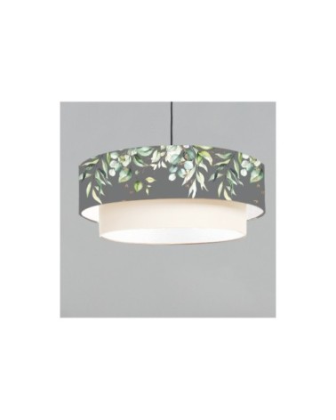 Suspension double Branche Gris Ø 65 x H 30