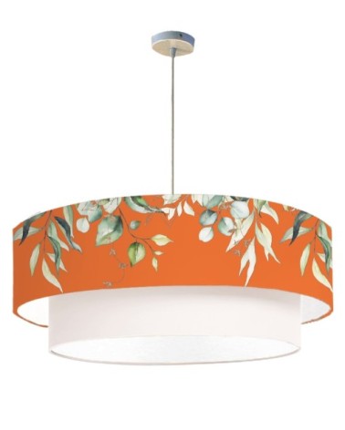 Suspension double Branche Mandarine Ø 65 x H 30