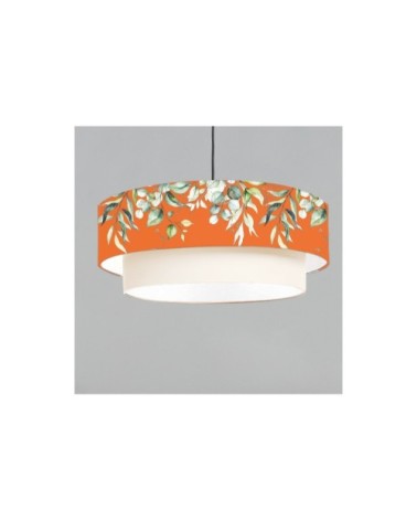 Suspension double Branche Mandarine Ø 65 x H 30