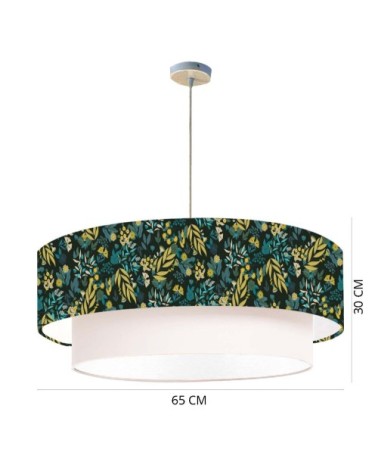 Suspension Double Sauvage Ø 65 x H 30