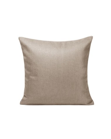Housse de coussin beige 50x50 cm