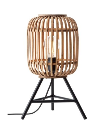 Lampe en bois