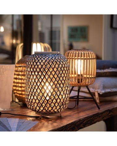 Lampe en bois