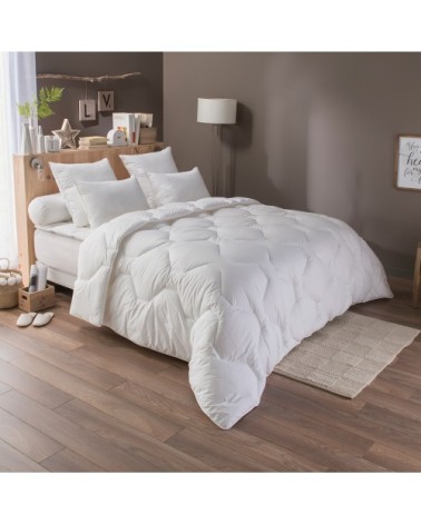 Couette Protection Active Anti-acariens Végétal 4 SAISONS 140x200 cm -