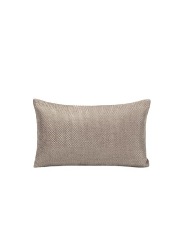 Housse de coussin beige 28x47 cm