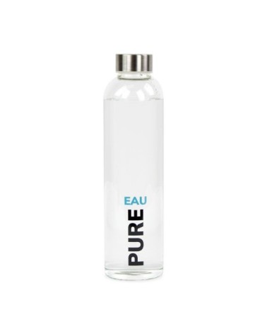 Bouteille en verre 750 ml eau pure"