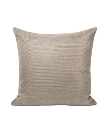 Housse de coussin beige 60x60 cm