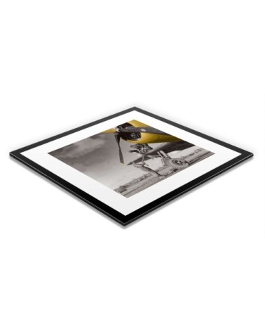 Photo ancienne couleur avion n°12 alu 60x60cm