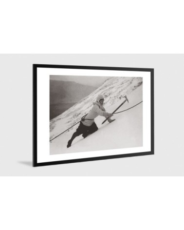 Photo ancienne noir et blanc montagne n°103 alu 30x45cm