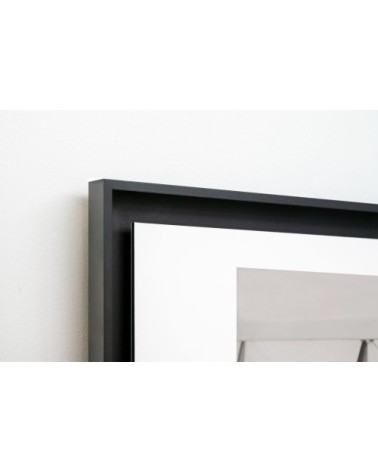 Photo ancienne noir et blanc avion n°04 cadre noir 100x150cm