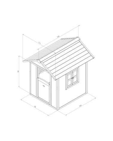 Maisonnette en bois