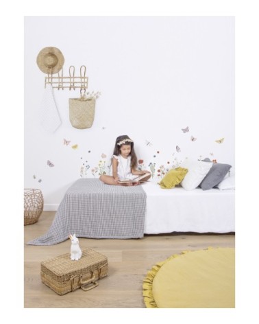 Planche de stickers Papillons et insectes