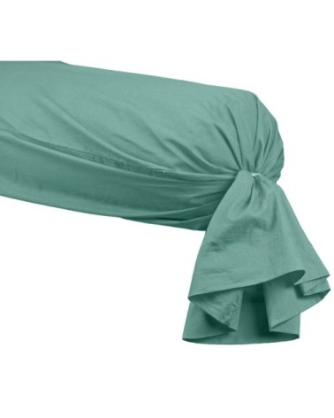 Taie de traversin en percale Aqua Sea 45x185 cm