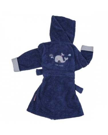 Peignoir enfant coton bio 4-5 ans