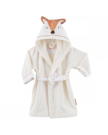 Peignoir enfant coton bio 2-3 ans