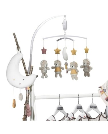 Mobile Musical en Polyester Beige