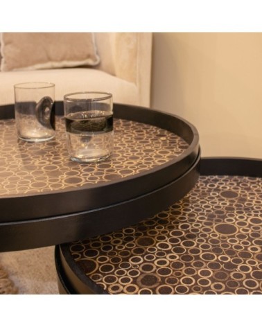 Set de 2 tables basses de 50cm et 60 cm