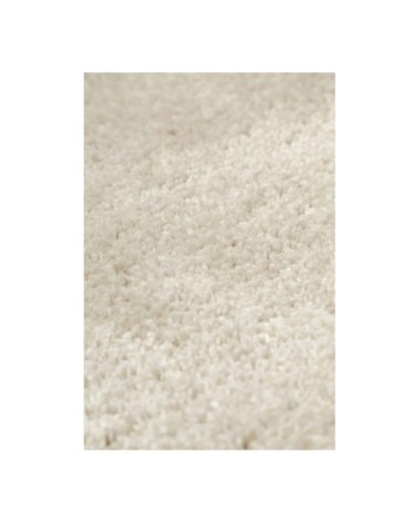 Tapis uni design en polyester beige mix 120x170