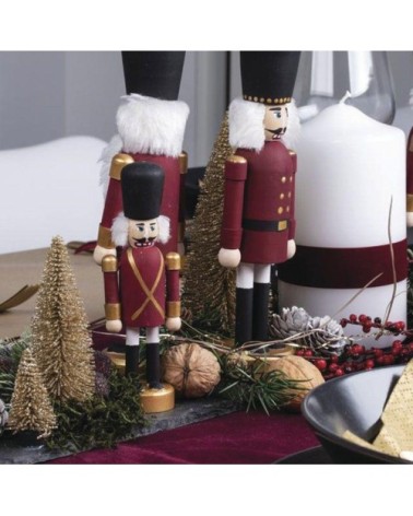 Personnage casse-noisette en bois à peindre H13cm