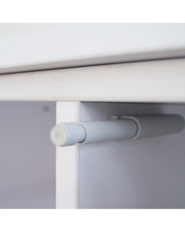 Commode enfant à tiroirs bora en bois Gris 80x52x87